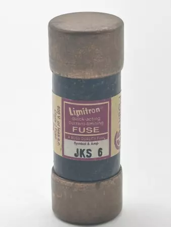 Bussmann JKS 6 Limitron Current Limiting Fuse, 6Amp 600VAC, Class J 