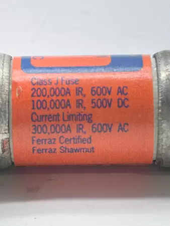 Ferraz Shawmut AJT15 Amp-Trap Fuse, 600VAC 15Amp, Class J 