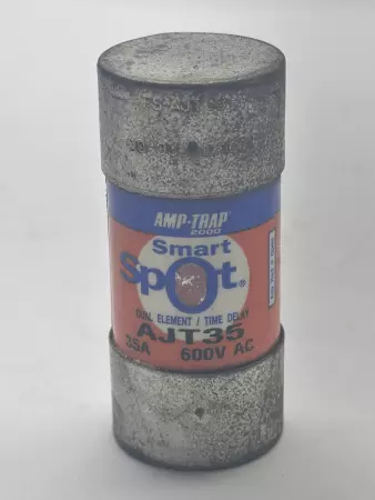 Ferraz Shawmut AJT35 Amp-Trap Class J Fuse, 600VAC 500VDC 35Amp 