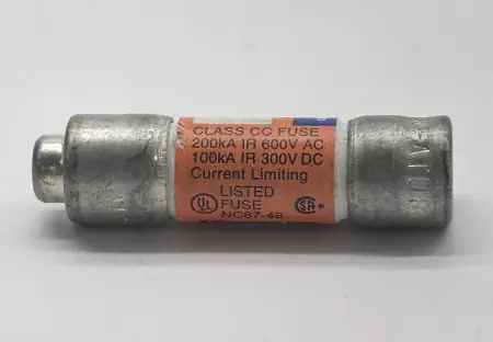 Ferraz Shawmut ATDR1 Amp-Trap Time Delay Fuse, 600VAC 1Amp, Class CC 