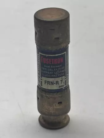 Bussmann FRN-R 7 Fusetron Time Delay Fuse, Class RK5, 250VAC 125VDC 7Amp 