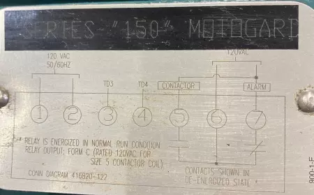 Reliance Electric PT468362-001 Duty Master® AC Motor 60HP, Frame 364T 