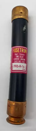 Bussmann FRS-R-1/2 Fusetron Fuses, Class RK5, 600VAC 300VDC 0.5Amp Lot of 10