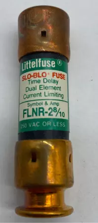 Littelfuse FLN-R 2 8/10 Slo-Blo Time Delay Fuse, 250V 2.8Amp Class RK5 Lot of 10