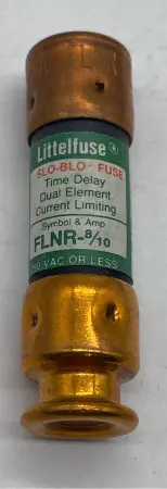 Littelfuse FLN-R 8/10 Slo-Blo Time Delay Fuses, 250V 8/10Amp, Class RK5 Lot of 10