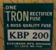 Bussmann KBP-200 Tron Rectifier Fuse, 700VAC 200Amp 