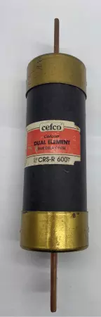 Cefco CRS-R600 Time Delay Fuse, Class RK5, 600VAC 600Amp 