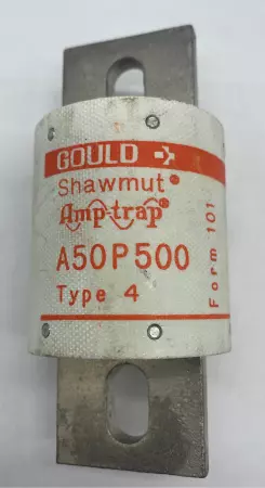 Gould A50P500 Amp-Trap Fuse, 500VAC 500Amp, Type 4 