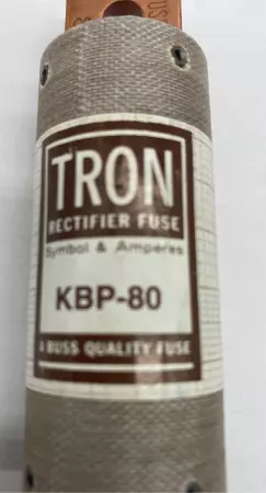 Bussmann KBP-80 Tron Rectifier Fuse, 700VAC 80Amp 