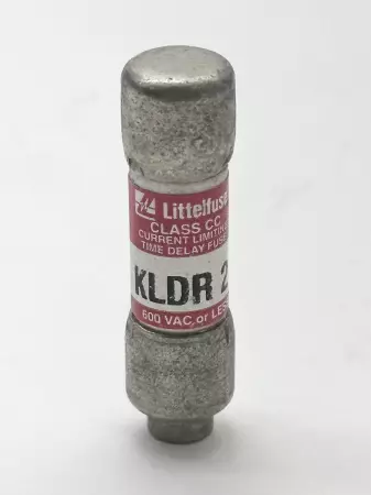 Littelfuse KLDR 2 Time Delay Fuse, Class CC, 600VAC 2Amp 