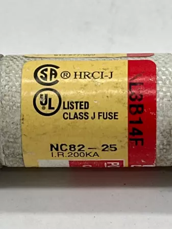 Littelfuse JLS 25 Powr-Gard Time Delay Fuse, 600V 25Amp, Class J 