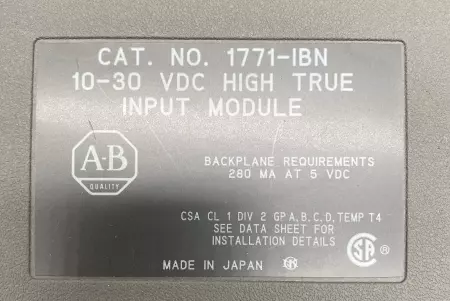 Allen-Bradley 1771-IBN Digital Input Module 32-Channel 