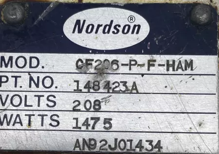 Nordson 148423A Hot Melt Applicator Head, 5-Valves 