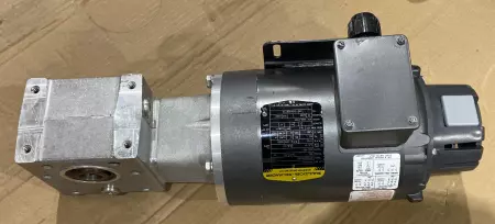 Baldor IDNM3542 Inverter Drive Motor 0.75HP W/Conedrive Gearbox 7.5:1 Ratio 