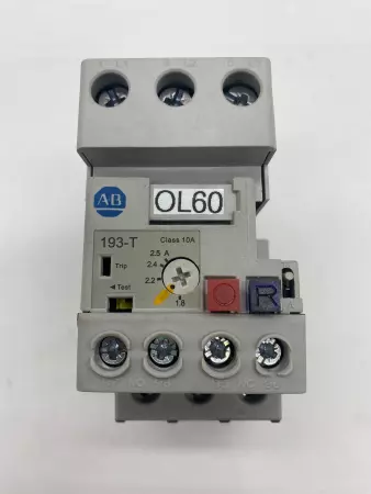 Allen-Bradley 193-T1AB25 Thermal Overload Relay W/ 193-T1APM Adapter 