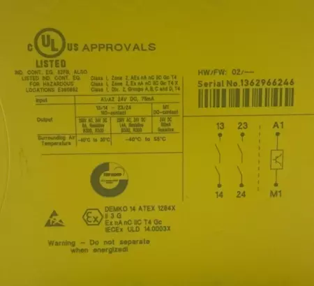 Phoenix Contact PSR-PC40-2NO-1DO-24DC-SC Coupling Relay 