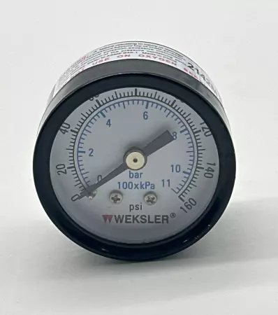 Weksler 100XPA Air Pressure Gauge 0-160Psi 