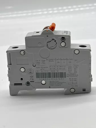 Sprecher+Schuh L8-10/1/C 1-Pole Circuit Breaker, 277V 10Amp 