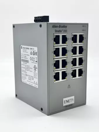 Allen-Bradley 1783-US16T SER.B Stratix™ 2000 Ethernet Managed Switch, 16-Port 
