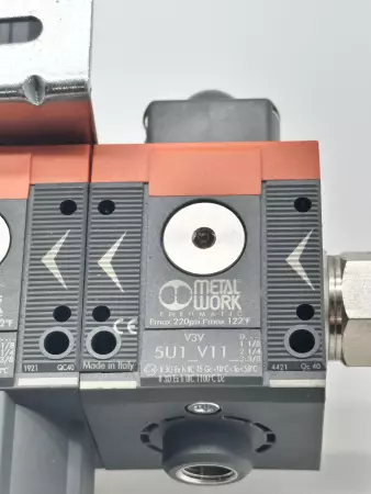 Metal Work 5U1V11 Pneumatic Valve Assy W/ 5U1B14 