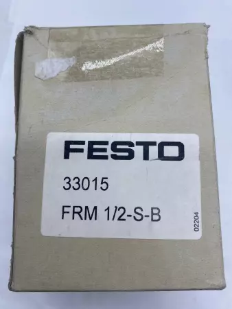 Festo FRM-1/2-S-B Pneumatic Block, Single Port 