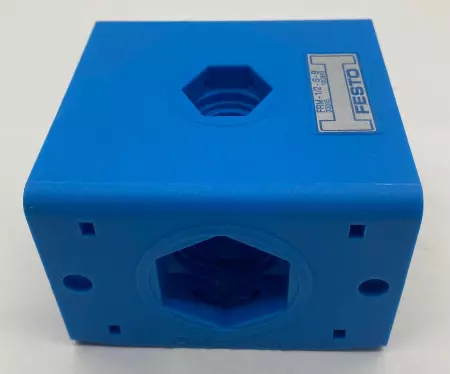 Festo FRM-1/2-S-B Pneumatic Block, Single Port 