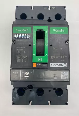 Square D JDL36175 PowerPacT™ Circuit Breaker, 175A 690VAC/500VDC 