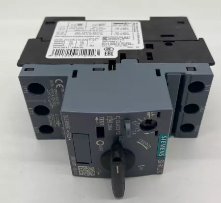 Siemens 3RV2011-1BA10 Manual Motor Starter, 600V Range 1.4-2Amp 