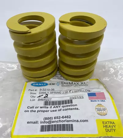 Danly 9-3210-36 Diemax XL® Springs, 2X2.5