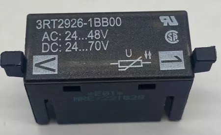 Siemens 3RT2926-1BB00 Surge Protector Lot of 2