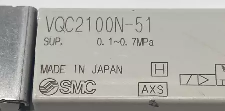 SMC VQC2100N-51 Solenoid Valve 