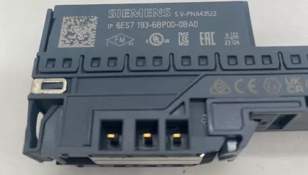 Siemens 6ES7 193-6BP00-0BA0 Base Unit 