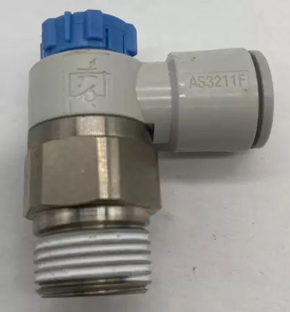 SMC AS3211F Speed Control Valve, 6Mm Tube,1/4 In 