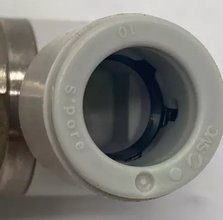 SMC AS3211F Speed Control Valve, 6Mm Tube,1/4 In 