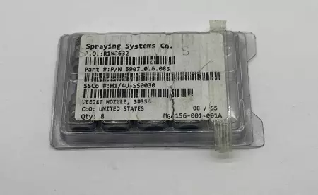 Spraying Systems 5907.0.6.005 Veejet Nozzle 303SS Lot of 8