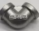Unbranded SP-114-150 90 Degree Female Elbow Pipe Fitting, 1/4