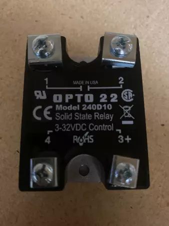 NEW Opto 22 240D10 Solid State Relay 