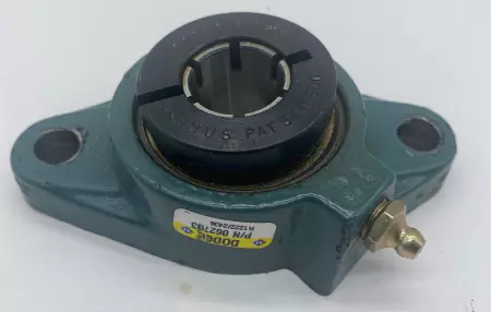 Dodge 062703 2-Bolt Flange Bearing, 20mm Bore 