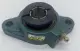 Dodge 062703 2-Bolt Flange Bearing, 20mm Bore 