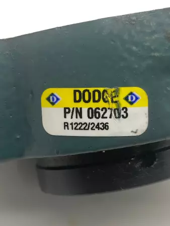Dodge 062703 2-Bolt Flange Bearing, 20mm Bore 