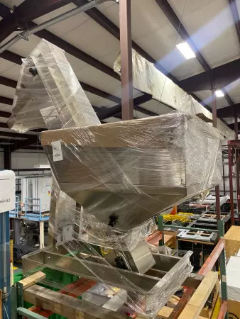 Shibuya Hoppmann EP08/25 SS Conveyor Elevating Feeder 