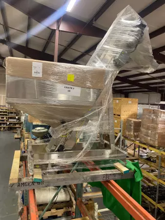Shibuya Hoppmann EP08/25 SS Conveyor Elevating Feeder 