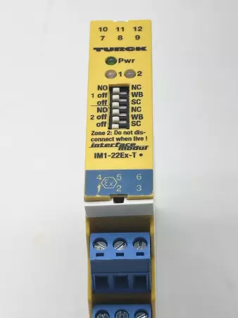 Turck IM1-22EX-T Isolation Amplifier Switching 