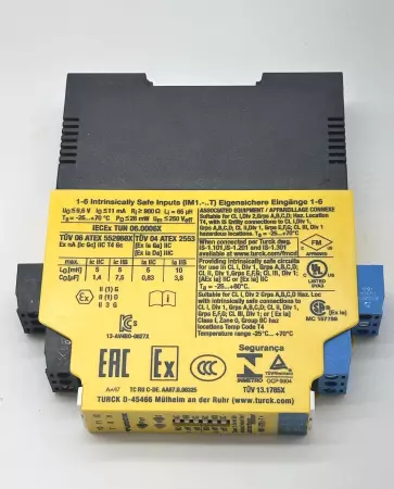 Turck IM1-22EX-T Isolation Amplifier Switching 