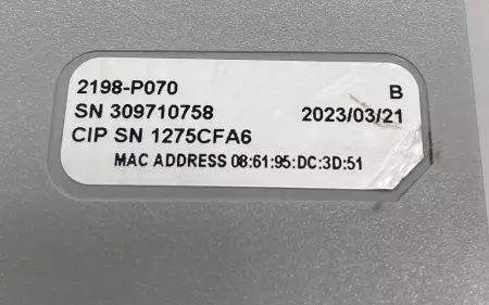 Allen-Bradley 2198-P070 SER.B Kinetix 5700 DC Bus Power Supply 480VAC 3-Ph 25A 
