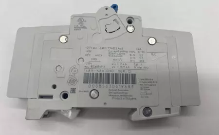 Allen-Bradley 1489-M1C030 SER.D 1-Pole Circuit Breaker 
