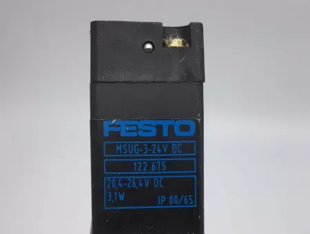  FESTO MUH-ZP-D2-24G Solenoid Plate 10Bar 145 Psi,   34931 