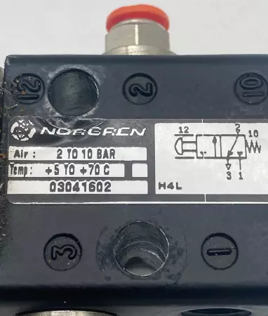 Norgren T50P0004 PNUEMATIC Valve Assembly 