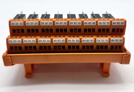 Weidmüller 29D-98223523-C Relay Terminal Block W/8 Relays 6A 