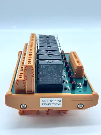 Weidmüller 29D-98223523-C Relay Terminal Block W/8 Relays 6A 